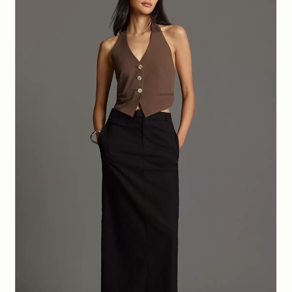 NWT Anthropologie halter vest